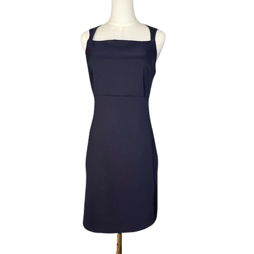 VTG Rampage Navy Y2K Dress Sz‎ 7 Whimsigoth Hoco Dainty Feminine Classic Capsule